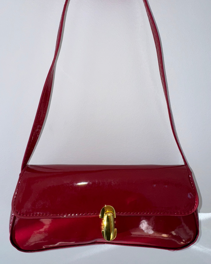 Bolso Velvet Burgundy
