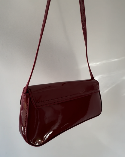 Bolso Velvet Burgundy