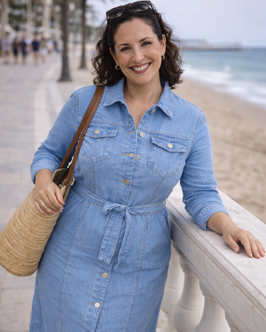 VESTIDO DENIM